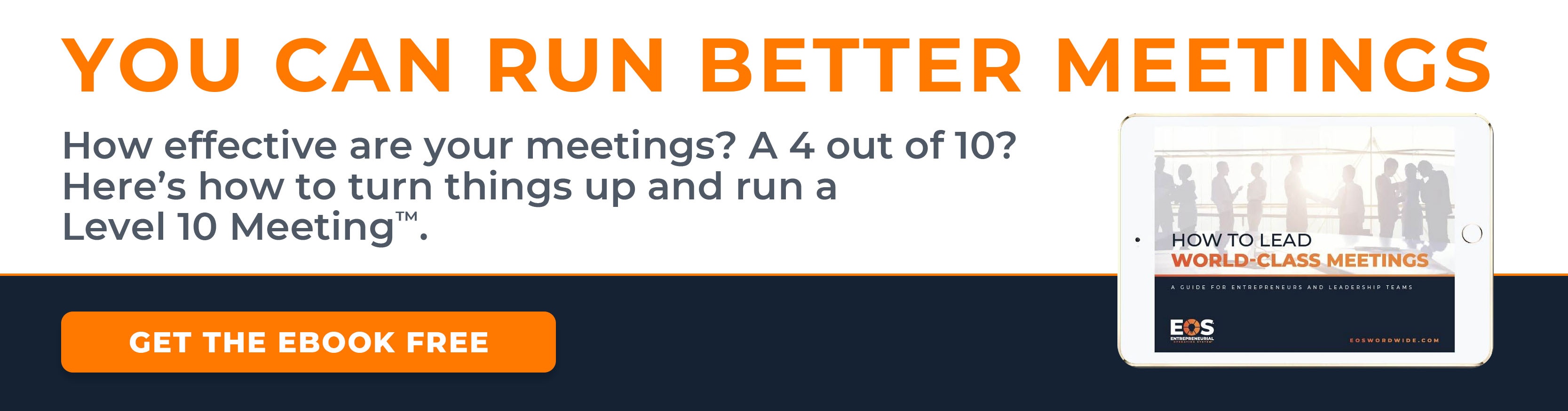 Start leading world-class meetings