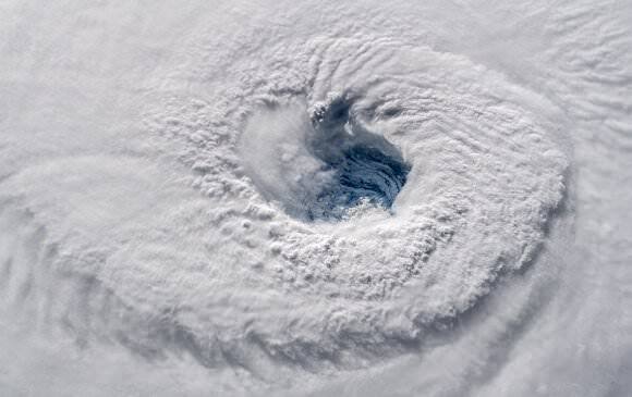 eye of hurricane
