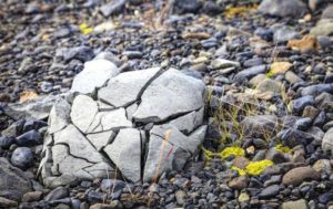 crushed rock