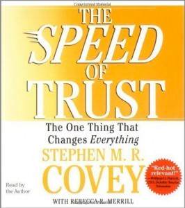 The Speed of Trust