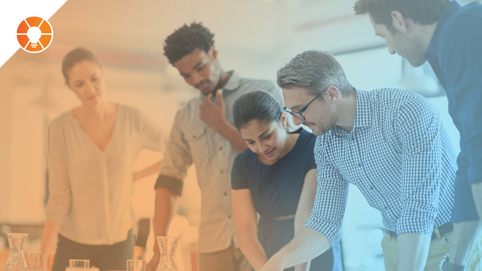 A team discussing quarterly priorities